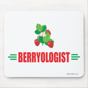 Funny Strawberries Mouse Pad
