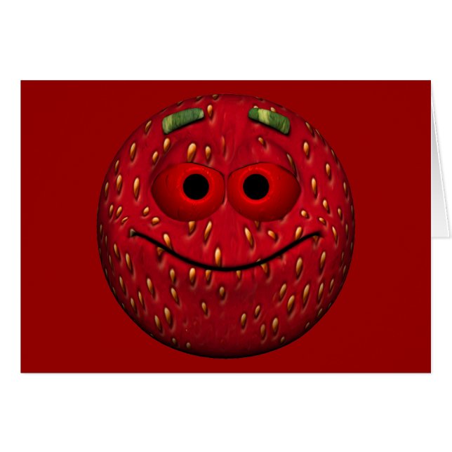 Funny Strawberry (Front Horizontal)