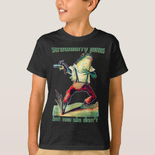 Funny Strawberry Jams But My Sig Don't T-Shirt