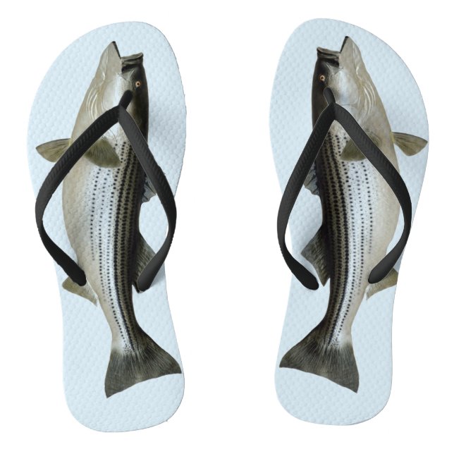Funny Striped Bass for the Fisher Jandals (Footbed)