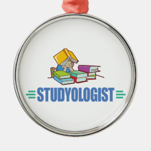 Funny Student Metal Tree Decoration