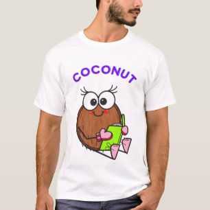 Funny studying coconut T-Shirt