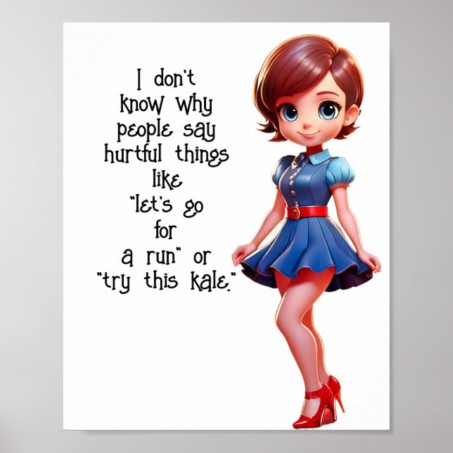 FUNNY STUFF ART POSTER (Front)