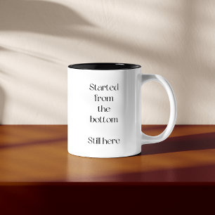 Funny Stylish Two-Tone Coffee Mug