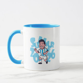 Funny Summer 2026 Soccer Player Mug