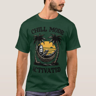 Funny summer bookish dark dead reading book goth f T-Shirt