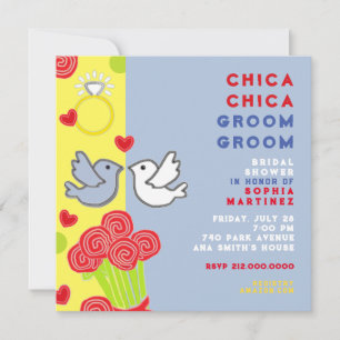 Funny Summer Bridal Shower Invitation