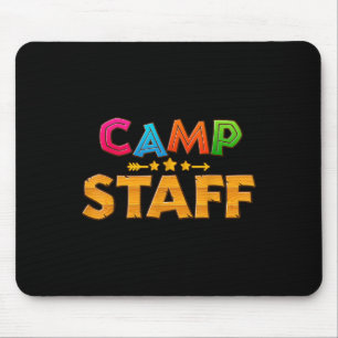 Funny Summer Camp Staff Director Camping Counsello Mouse Pad