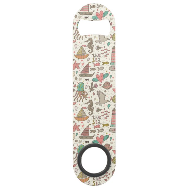 Funny Summer Pattern With Ships (Front)