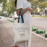 Funny Summer Reading | Monogram Book<br><div class="desc">Funny quote monogram book bag. Who kept up with their summer reading? Whether it's a Christmas gift, a birthday gift or even just a nice little gift to yourself, these bags are both practical and stylish—a winning combo every time. Because each bag can be personalised with a name, a monogram...</div>