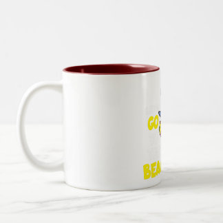 Funny Summer Shark Beach Design PNG & SVG | Cute A Two-Tone Coffee Mug