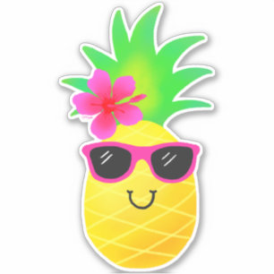 Funny Summer Tropical Pineapple