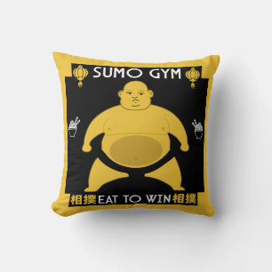 Funny Sumo Wrestler Cushion