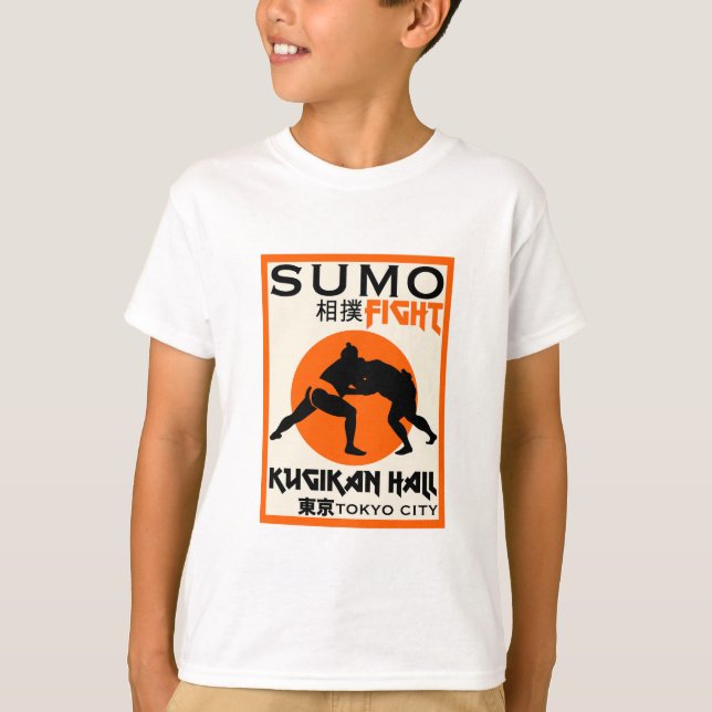 Funny Sumo Wrestler T-Shirt (Front)