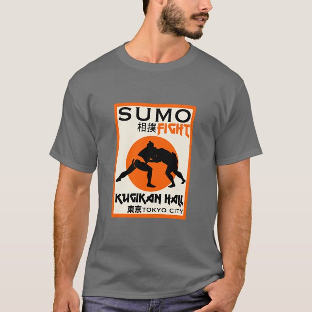 Funny Sumo Wrestler T-Shirt (Front)