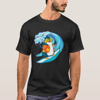 Funny Sunglasses Animal Surfing Summer Vacay Cool  T-Shirt