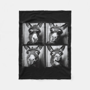 Funny Sungles  Fleece Blanket