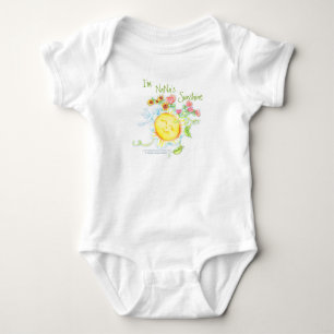 Funny Sunny Face Baby Bodysuit