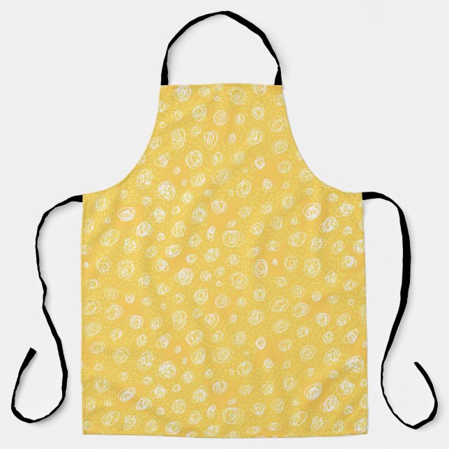 Funny sunny seamless patternabstract,art,backgroun apron (Front)