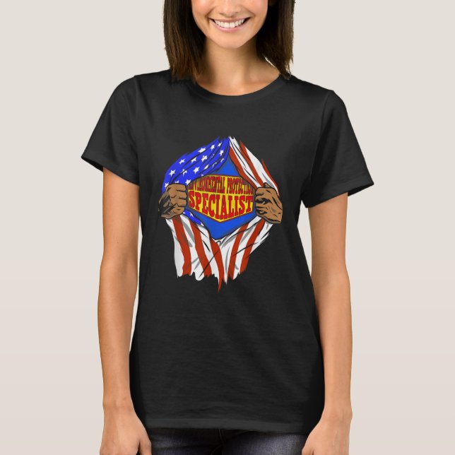 Funny Super Environmental Protection Specialist He T-Shirt (Front)
