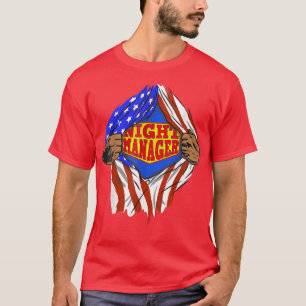 Funny Super Night Manager Hero Job T-Shirt