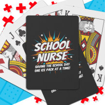 Funny Superhero School Nurse Appreciation