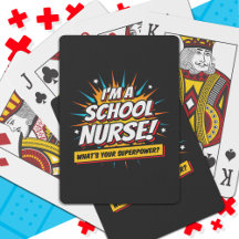 Funny Superpower School Nurse Appreciation