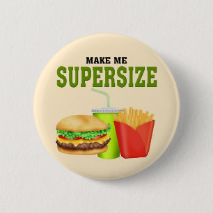 Funny Supersize 6 Cm Round Badge