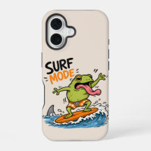 Funny Surf Mode Frog|Silly Frog Summer