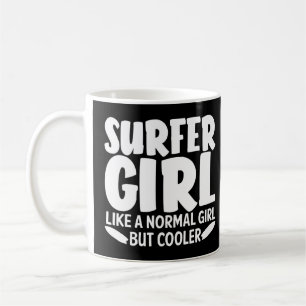 Funny Surfer Girl For Women Mum Surf Surfing Coffee Mug