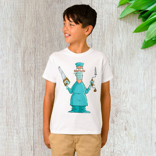 Funny Surgeon Cartoon Hilarious Medical Humour T-Shirt