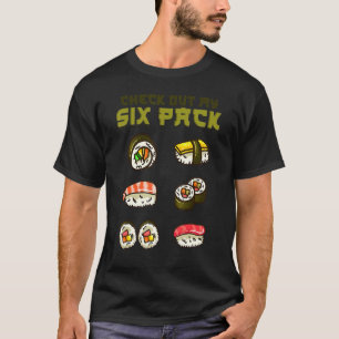 Funny Sushi Gym Japanese Food Lover Workout Fitnes T-Shirt