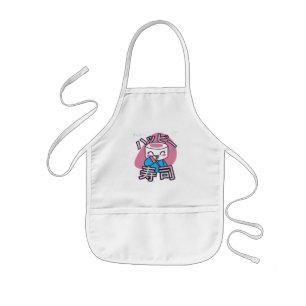 Funny Sushi Master Cartoon Design Kids Apron