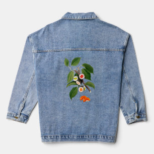 Funny Sushi Plant Planting Mum Gardeners Sushi Lov Denim Jacket