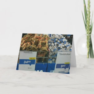 Funny Swedish Christmas Card
