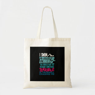 Funny Swimming Gift A Swimmer Tote Bag