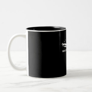 Funny Swimming Gift Swimmer Sport Swim Team Two-Tone Coffee Mug