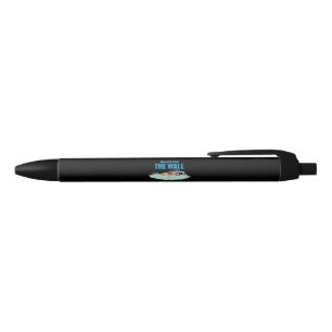 Funny Swimming Quote Black Ink Pen