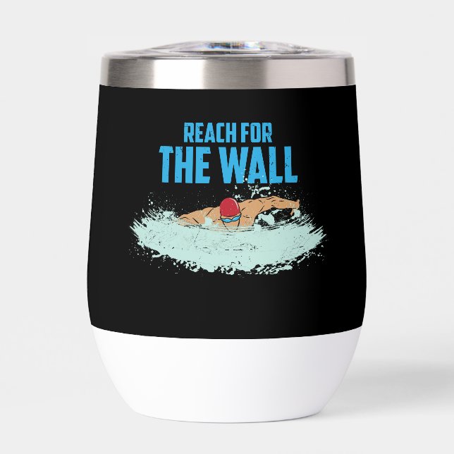 Funny Swimming Quote Swimmer Gift (Front)