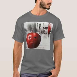 Funny SYBAU Silly AI Apple gen z Meme BrainRot Hum T-Shirt