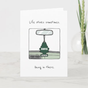Funny Sympathy Card Dark Humour Condolence Gift