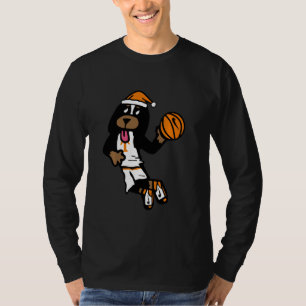 Funny T Ennessee Basketball Santa Smokey Package T-Shirt
