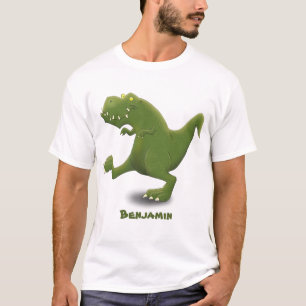 Funny T rex dinosaur cartoon humour T-Shirt