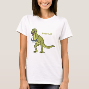 Funny T rex dinosaur illustration T-Shirt