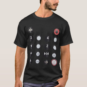 Funny T-Shirt - Elevator Button Tee