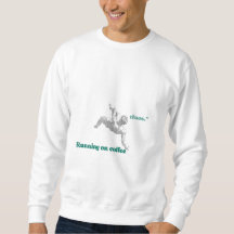 Funny T-shirt | Running on Coffee and Chaos 