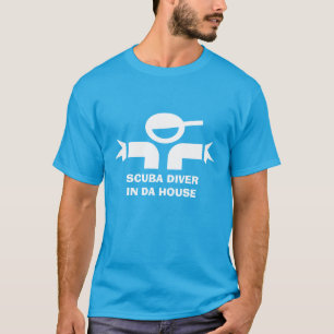 Funny t-shirt with quote for scuba divers