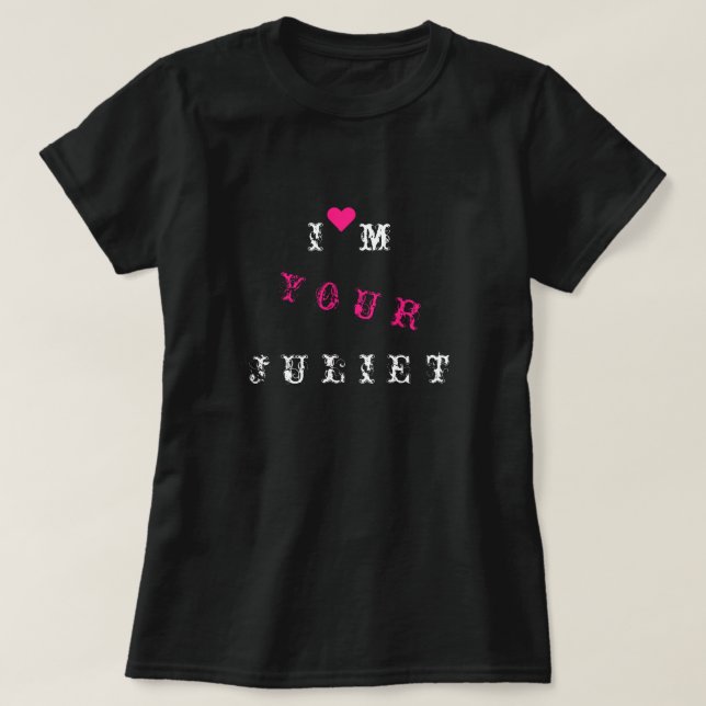 Funny T-Shirt with Text - Customisable (Design Front)