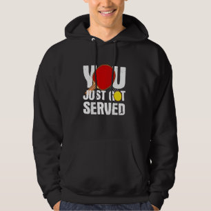 Funny Table Tennis  For Men Women Ping Pong Player Hoodie