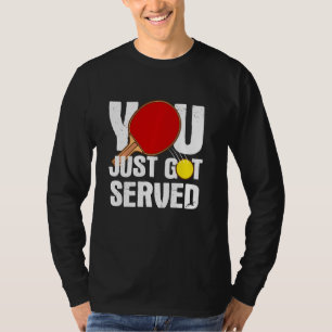 Funny Table Tennis  For Men Women Ping Pong Player T-Shirt